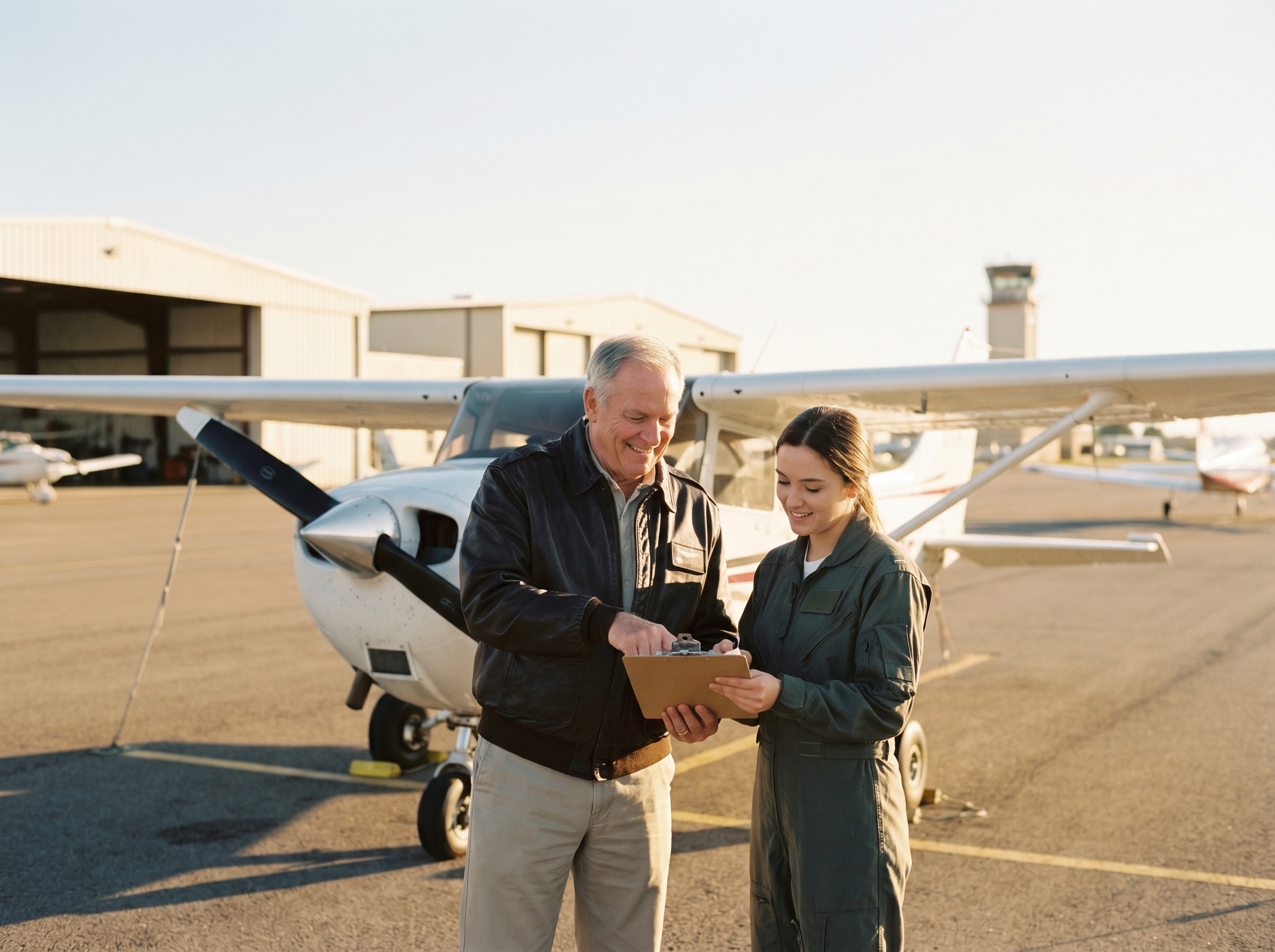 Flight school